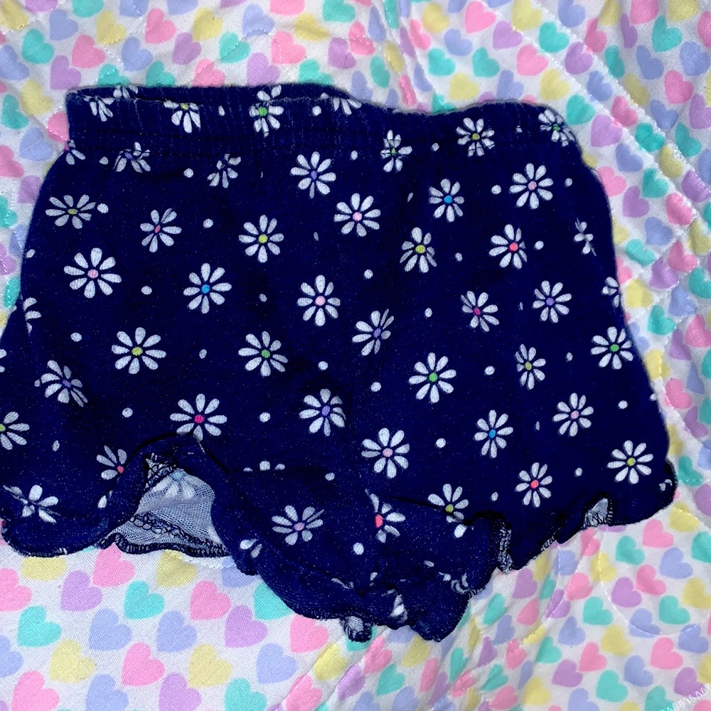 3-6 month girl shorts